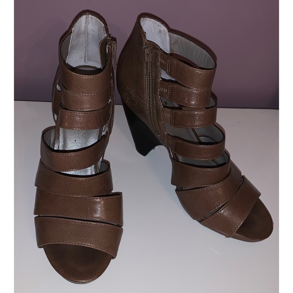 ME TOO | brown wedges